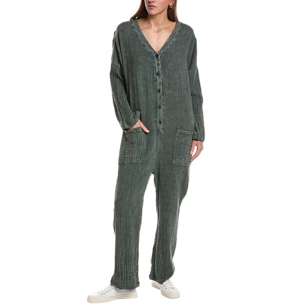 Electric & Rose Womens Favorite Jumpsuit, Green